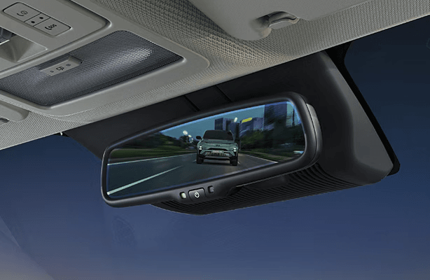 Auto Dimming IRVM feature in Tata Curvv EV