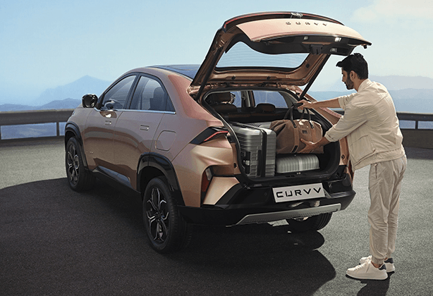 Spacious Boot Area in Tata Curvv SUV Coupe