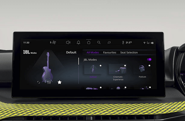 31.24 cm Harman Touch Screen Infotainment System in Tata Harrier
