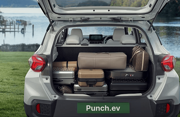 Discover the Stylish, Smart & Safe Tata Punch EV - 366 Liter Boot Space