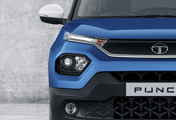 Projector Headlamps and LED DRLs in Tata Punch