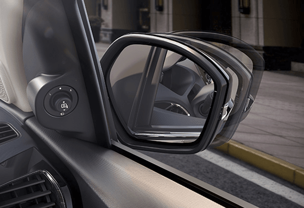 Tata Tiago with Autofold ORVMs feature