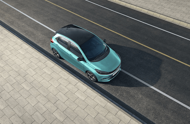 Tata Tiago with Dual Tone Roof for Sporty Look