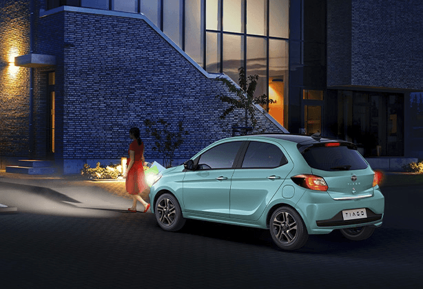 Tata Tiago with Follow Me Home Headlamps feature